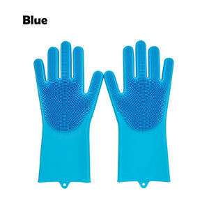 1 pair of magic dishwashing gloves