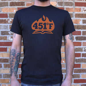 451 Fahrenheit T-Shirt (Mens)