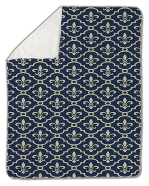 Blanket, Royal blue