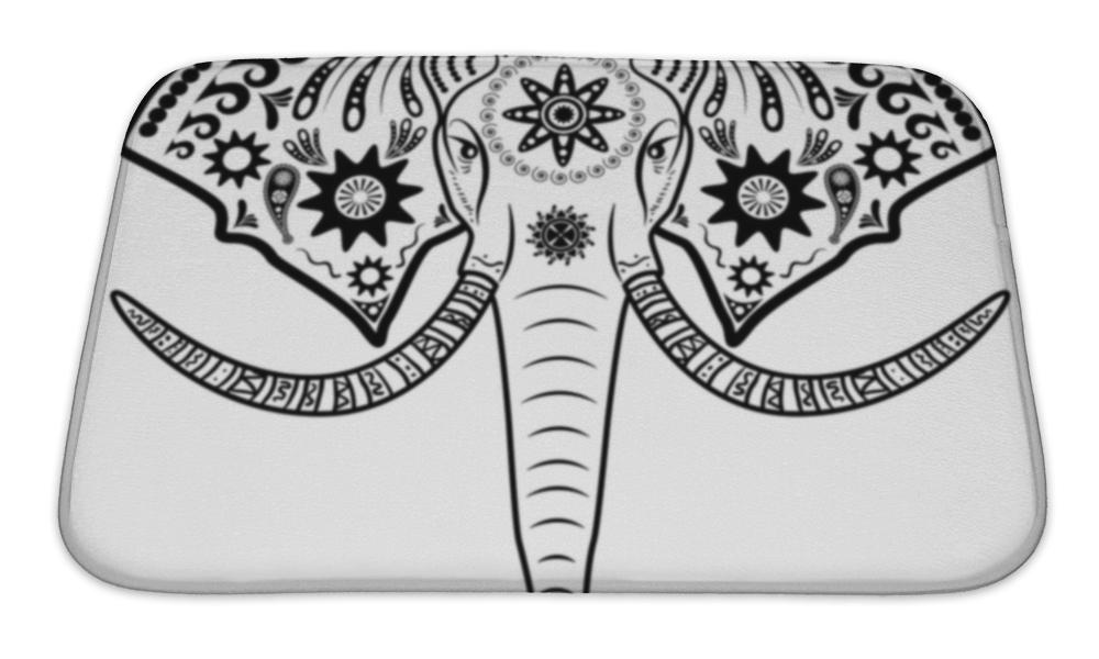 Bath Mat, Elephant Head