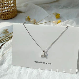 Mermaid Tail S925 Sterling Silver Necklace