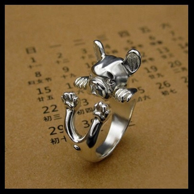 french bulldog Ring
