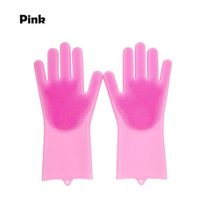 1 pair of magic dishwashing gloves