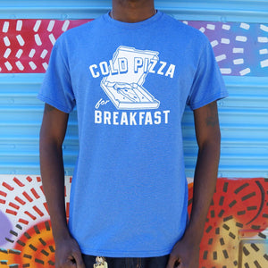 Cold Pizza For Breakfast T-Shirt (Mens)