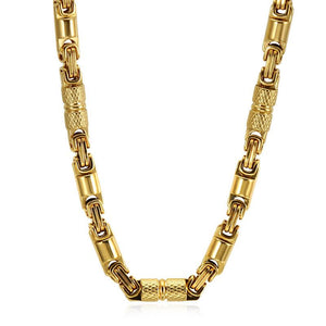 18K Gold Filled Byzantine 21.5" Chain