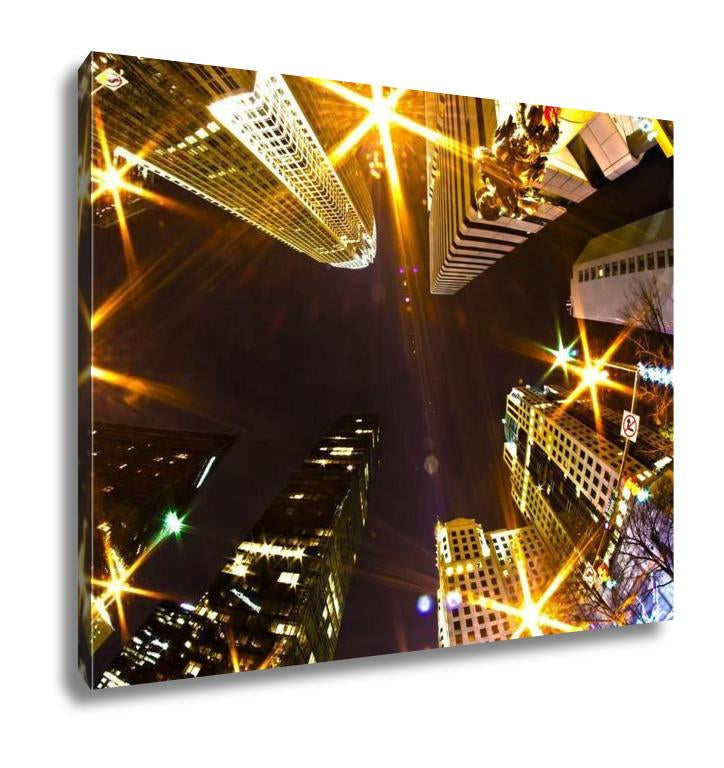 Gallery Wrapped Canvas, 1st January 2014 Charlotte Nc USA Nightlife Around Charlot