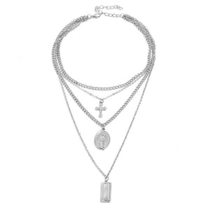 Virgin Chain Cross Necklaces