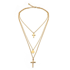 Virgin Chain Cross Necklaces