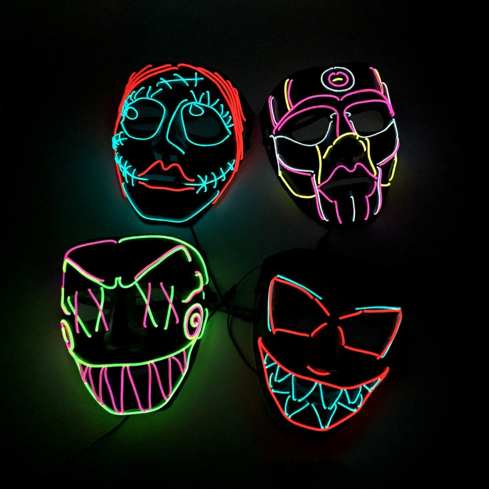 Halloween LED Mask