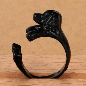 Puppy Ring Silver
