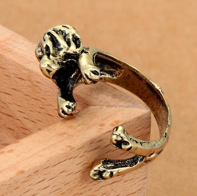 Puppy Ring Silver