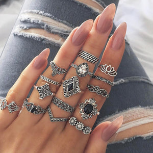 15 Pcs/set Rings