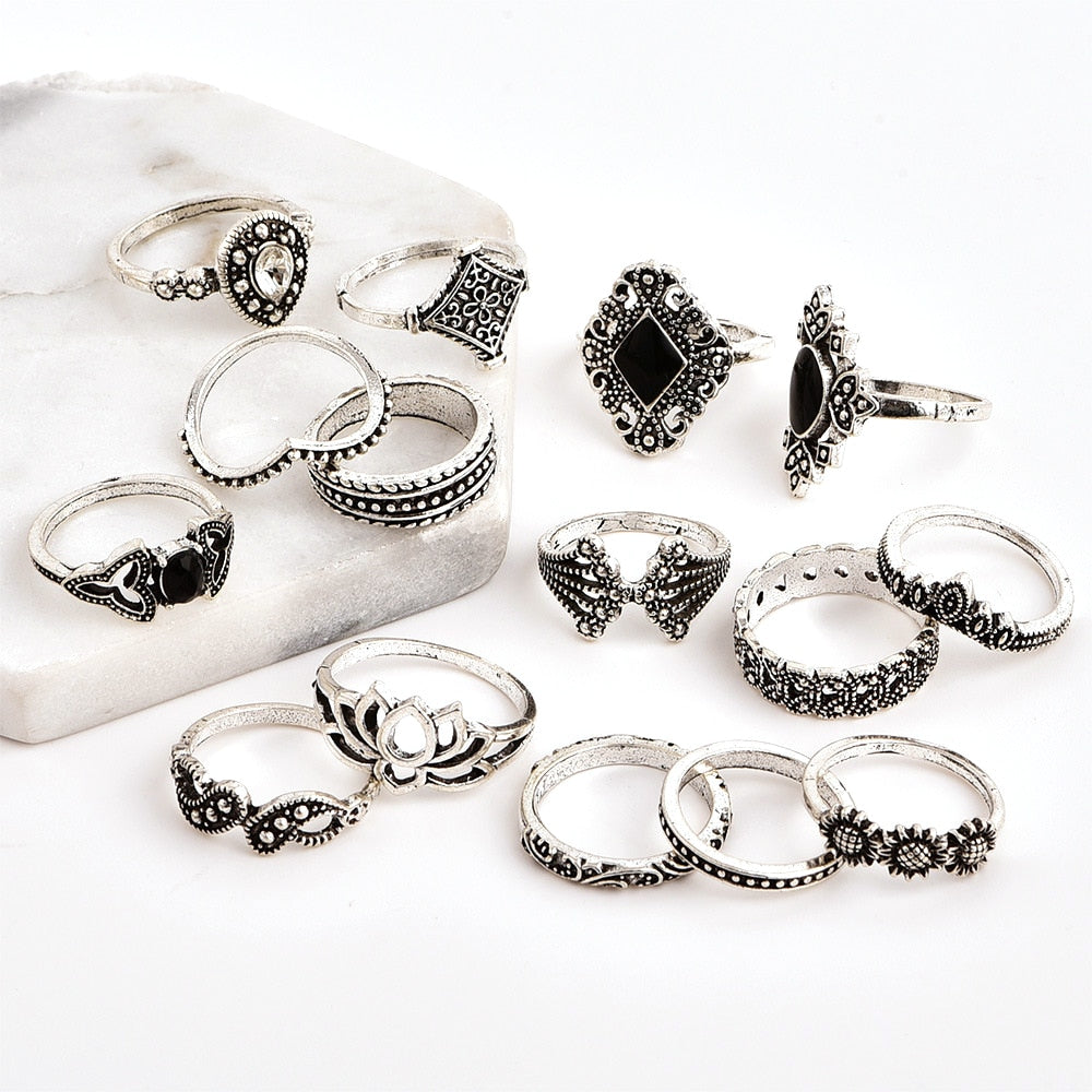 15 Pcs/set Rings