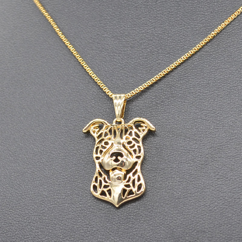 Pitbull Dog Necklace