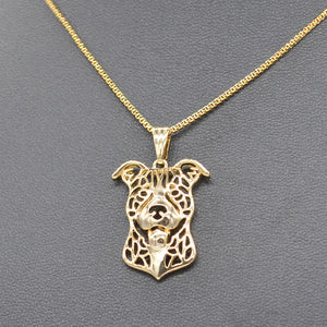 Pitbull Dog Necklace