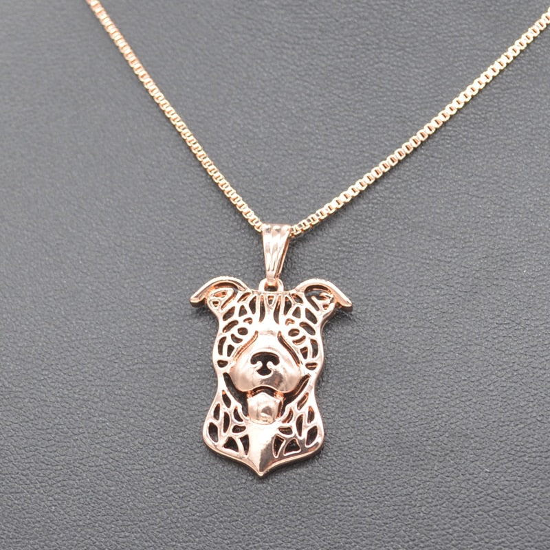 Pitbull Dog Necklace