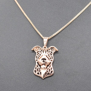 Pitbull Dog Necklace