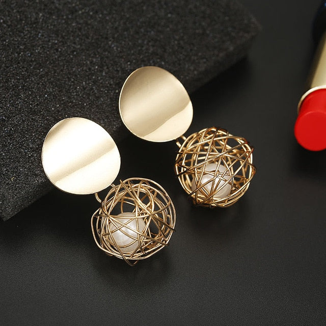 Geometric earrings