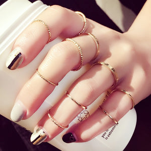Ten Set Rings