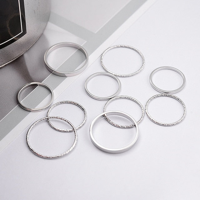Ten Set Rings