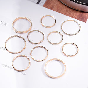 Ten Set Rings