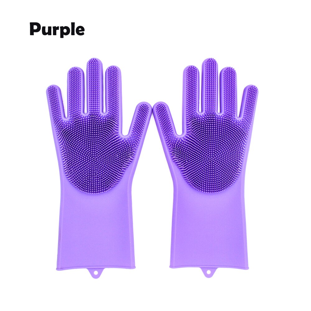 1 pair of magic dishwashing gloves